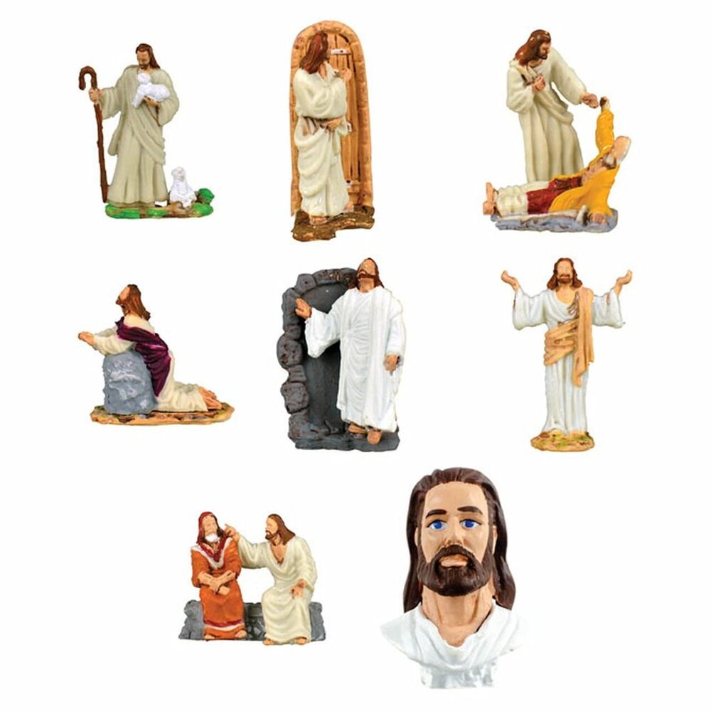 The Good Shepherd 2 Inch Size Figurines Set of 8
